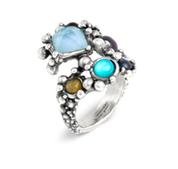 Anello Giovanni Raspini Donna Cocktail in Argento 12530/14
